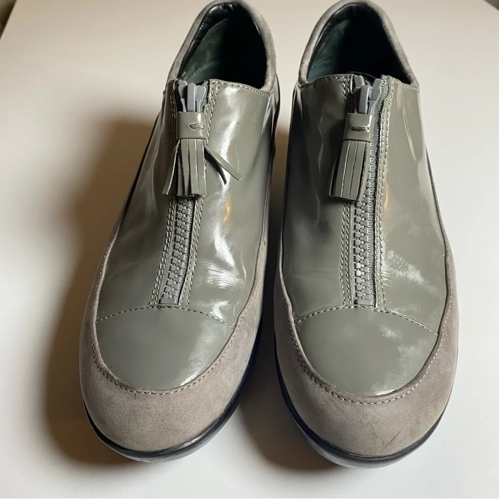 Cole Haan Comfort‎ Zip Wedge Women’s Shoes in Gray waterproof 7B